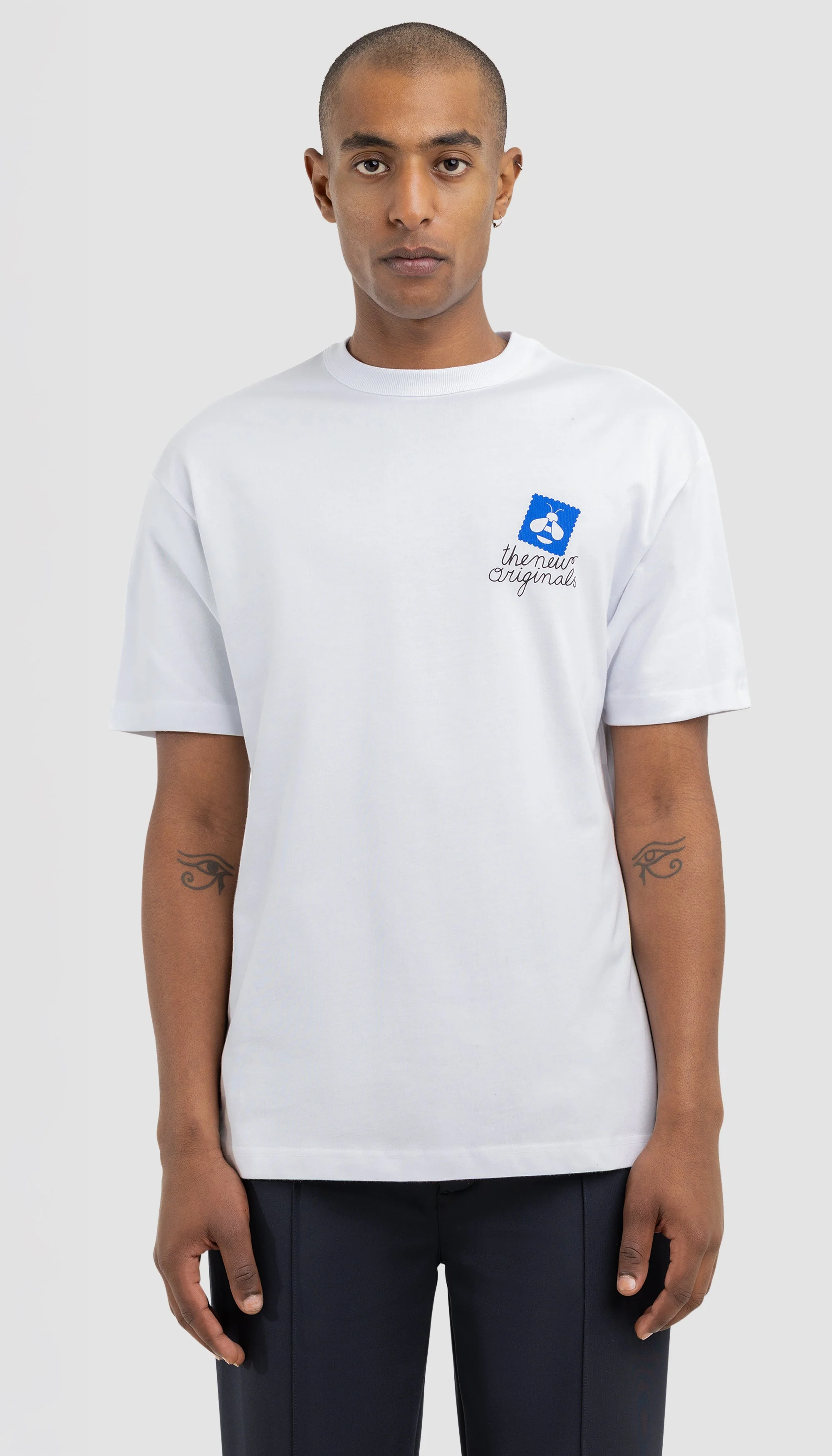 Postal Bee Tee White | White - Image 3