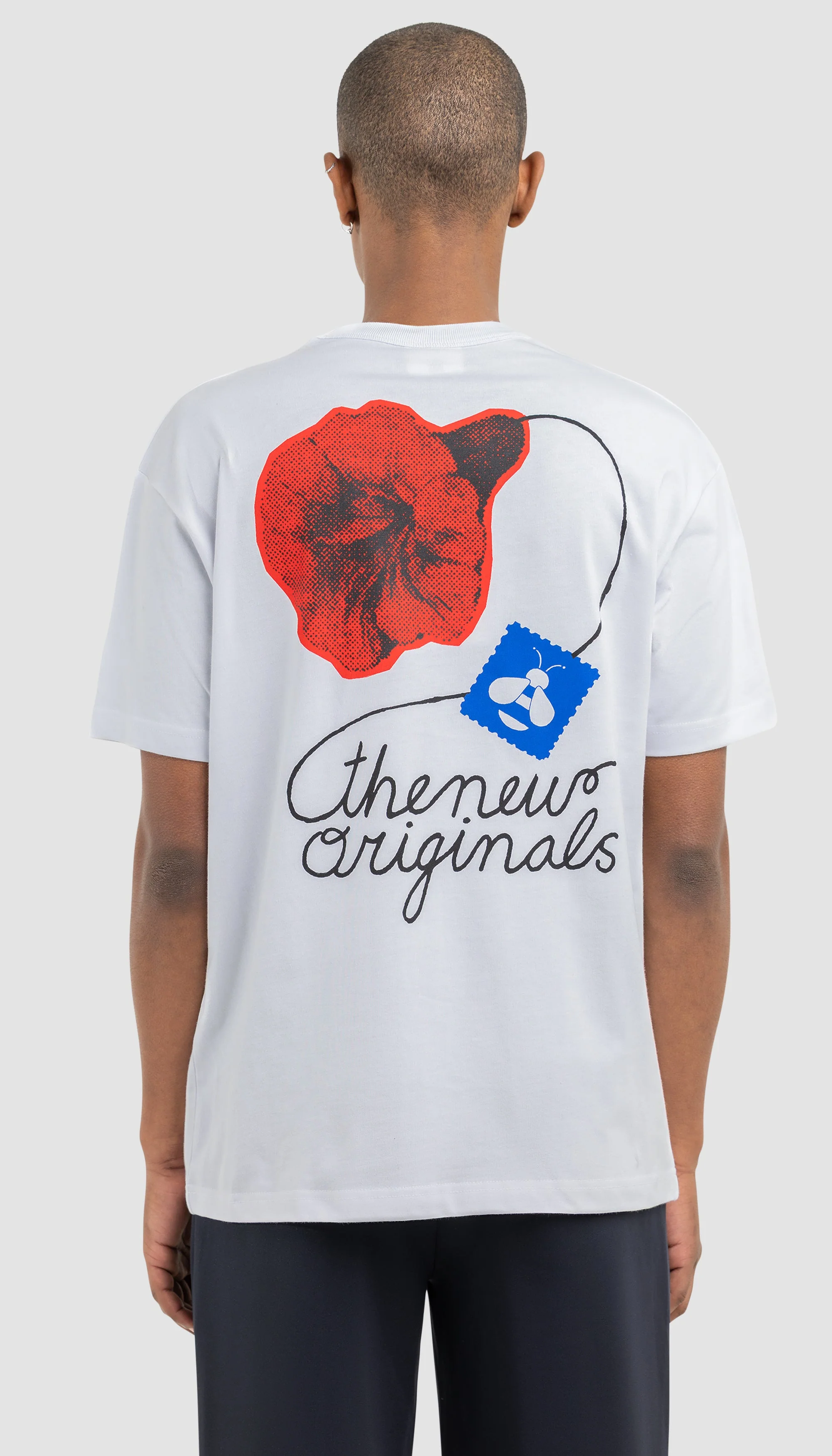Postal Bee Tee White | White - Image 4